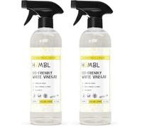 Humbl Sicilian Lemon White Vinegar Cleaner - Natural Multi-Surface, Eco-Friendly Cleaner & Limescale Remover, 100% Vegan & Cruelty-Free - 500ml Refillable Bottle (Pack of 2)