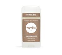 Humble All Natural Deodorant, Aluminum And Paraben Free, Cruelty Free Men And Women Deodorant Unscented 1-Pack