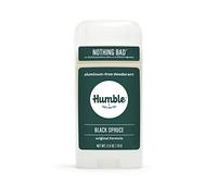 Humble Brands All Natural Deodorant Stick for Men and Women, Lasts All Day, Safe and Certified Cruelty Free, Bergamot and Ginger, Pack of 1