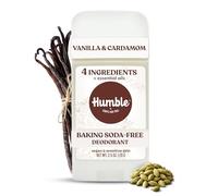 HUMBLE BRANDS Vegan & Sensitive Skin Formula Baking Soda Free, Vanilla & Cardamom