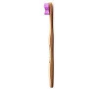 Humble Brush Bamboo Toothbrush for Adults soft purple 4 pieces