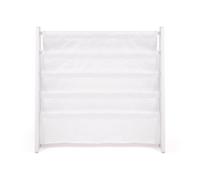 Humble Crew Cambridge 4 Tier Forward Facing Wooden Bookshelf for Children - White