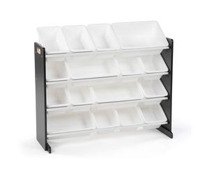 Humble Crew Extra-Large Toy Organizer 16 Storage Bins Universal Nat