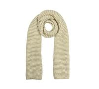 Humble Hilo Basic Knitted Scarf Large Neck for Women or Men Knit Winter, Chunky Knit, Cream, Standard