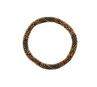 Humble Hilo Handmade Glass Bead Bracelet Artisinal Chunky Statement Jewelry Accessories for Women, S, Glass, glass