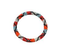 Humble Hilo Handmade Glass Bead Bracelet Artisinal Chunky Statement Jewelry Accessories for Women, S, Glass, glass