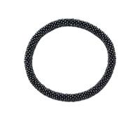 Humble Hilo Handmade Glass Bead Bracelet Artisinal Chunky Statement Jewelry Accessories for Women, S, Glass, glass