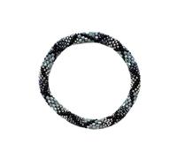 Humble Hilo Handmade Glass Bead Bracelet Artisinal Chunky Statement Jewelry Accessories for Women, S, Glass, glass