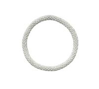 Humble Hilo Handmade Glass Bead Bracelet Artisinal Chunky Statement Jewelry Accessories for Women, S, Glass, glass