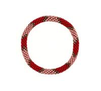 Humble Hilo Handmade Glass Bead Bracelet Artisinal Chunky Statement Jewelry Accessories for Women, S, Glass, glass