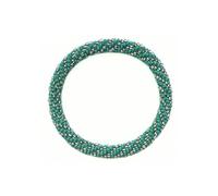 Humble Hilo Handmade Glass Bead Bracelet Artisinal Chunky Statement Jewelry Accessories for Women, S, Glass, glass