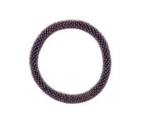 Humble Hilo Handmade Glass Bead Bracelet Artisinal Chunky Statement Jewelry Accessories for Women, S, Glass, glass