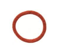 Humble Hilo Handmade Glass Bead Bracelet Artisinal Chunky Statement Jewelry Accessories for Women, S, Glass, glass