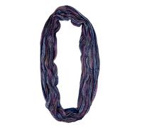 Humble Hilo Multi-Colored Scarf/Shawl for Women Lightweight Head or Neck Scarf, Infinity, Navy Lilac, One Size
