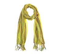 Humble Hilo Multi-Colored Scarf/Shawl for Women Lightweight Head or Neck Scarf, Lime Green, One Size