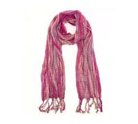 Humble Hilo Multi-Colored Scarf/Shawl for Women Lightweight Head or Neck Scarf, Pink, One Size Fits All
