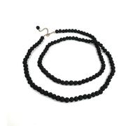 Humble Hilo Sari Jewelry Women's Textile Bead Necklace Upcycled Simple Statement Necklace Sets Perfect to Mix and Match, Adjustable, Cotton, Wood, No Gemstone