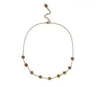 Humble Hilo Sari Jewelry Women's Textile Bead Necklace Upcycled Simple Statement Necklace Sets Perfect to Mix and Match, Adjustable, Cotton, Wood, No Gemstone