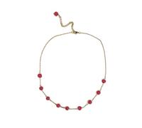Humble Hilo Sari Jewelry Women's Textile Bead Necklace Upcycled Simple Statement Necklace Sets Perfect to Mix and Match, Adjustable, Cotton, Wood, No Gemstone