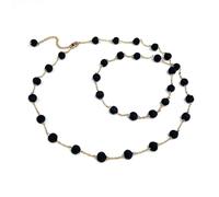 Humble Hilo Sari Jewelry Women's Textile Bead Necklace Upcycled Simple Statement Necklace Sets Perfect to Mix and Match, Adjustable, Cotton, Wood, No Gemstone