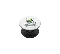 Humble Kind Frog Riding Bike Leave Worries Behind PopSockets Adhesive PopGrip