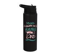 Humble Kind Kindness Anti-Bully Week School Teacher Kids Stainless Steel Insulated Water Bottle