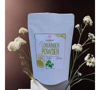 Humble Pickle's Coriander Powder, Sun-Dried Coriander Seeds, Fine Powder, Enhance Flavor in Indian Cuisine, Resealable Pack of 200 Gm