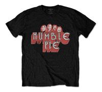 Humble Pie Live 1973 Poster T-Shirt in Black | Size: Medium Humble Pie Black M