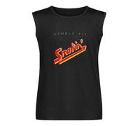 Humble Pie Smokin T-Shirt Sleeveless Tee Graphic Men Black Tank Top S