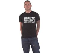 Humble Pie T Shirt Rockin The Fillmore Band Logo Official Mens Black M