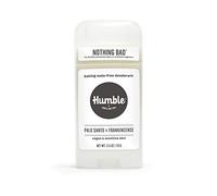 Humble Simple And True. Humble Brands Aluminium Free Deodorant Vegan and Cruelty Free Formulated for Sensitive Skin, Palo Santo and Frankincense, 1 Pack, 2.2 oz (1 Pack)