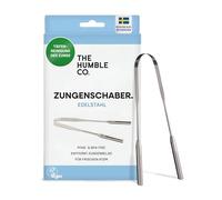Humble Stainless Steel Tongue Scraper - Bad Breath Eliminator and Oral Care Tool (Pack of 1)