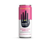 Humble Warrior Pomegranate Hibiscus sparkling 250mL can