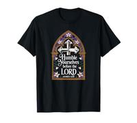Humble Yourselves Before The Lord James 4:10 Cross T-Shirt