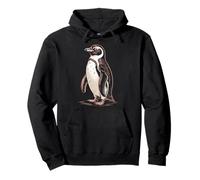 Humboldt Penguin Standing Wildlife Nature Bird Pullover Hoodie