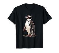 Humboldt Penguin Standing Wildlife Nature Bird T-Shirt