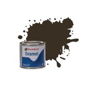 Humbrol 50ml Enamel Paint Tinlet - No 10 Service Brown Gloss Model Kit Paint