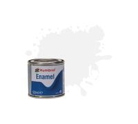 Humbrol AQ0022 Enamel Tinlet No 22 White - Gloss