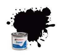 Humbrol 85 Coal Black Satin Enamel 14ml Model Kit Paint