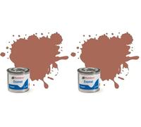 Humbrol AA1242 14ml No. 1 Tinlet Enamel Paint 113 (Rust Matt) (Pack of 2)