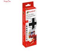 Humbrol Acrylic Paint & Brush WWII Axis Military Colours