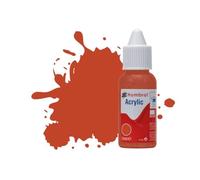 Humbrol Acrylic Model Paint No 100 Red Brown Matt - 14 ml