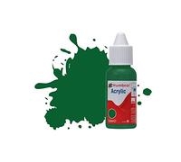 Humbrol Acrylic Paint No 120 Light Green Matt 14ml Dropper Bottle