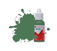Humbrol Acrylic Paint No 101 Mid Green Matt dropper bottle,14ml