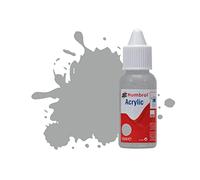 Humbrol Acrylic Paint No.129 US Gull Grey Satin – 14 ml dropper bottle