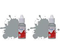 Humbrol Acrylic Paint No.167 Barley/Camouflage Grey Matt dropper bottle (Pack of 2)