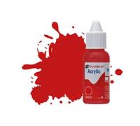 Humbrol Acrylic Paint No 220 Italian Red Gloss dropper bottle,14ml