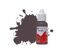 Humbrol Acrylic Paint No.251 RLM 81 Dunkelbraun Matt Dropper Bottle,Dark Brown (De),14ml