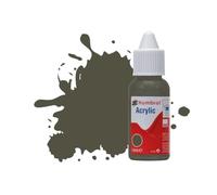 Humbrol Acrylic Paint No.253 RLM 83 Dunkel-Grun, Matt, 14 ml Dropper Bottle, Dark Green (De)