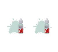 Humbrol Acrylic Paint No.65 Aircraft Blue Matt dropper bottle,14ml (Pack of 2)